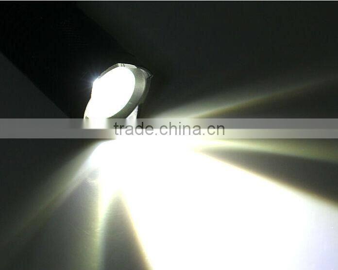 Pocket Clip 3w led flashlight mini