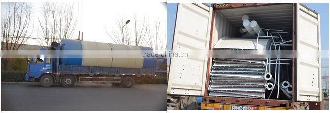 150T cement silos for cement used for bulk storage