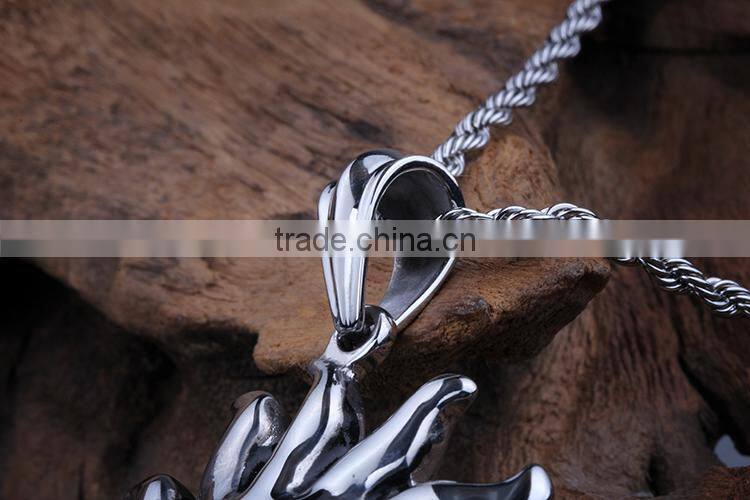 Hot sale products fashion stainless steel sun pendant