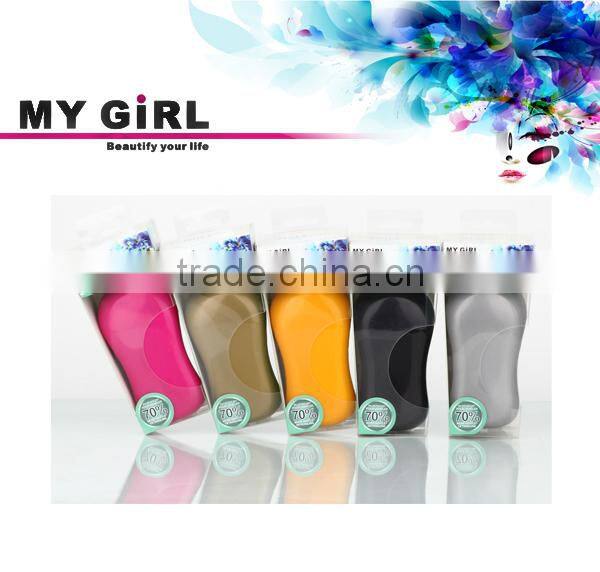 mY GIRL New design teezer high quality Hand plastic no tangle hair brush