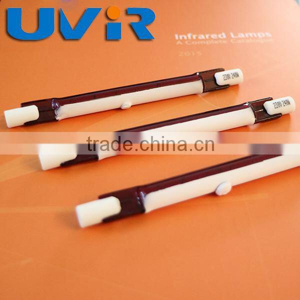 quartz tungsten 300w r7s halogen bulb IR lamp