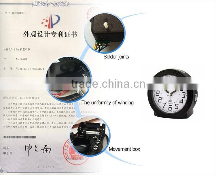 BB13801 round table alarm clock /Bell alarm clock