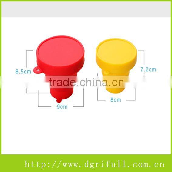 Factory customized high quality heat resistance folding silicone cup