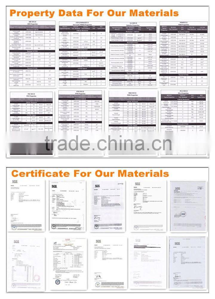 2mm to 50mm Black Durostone for SMT processing