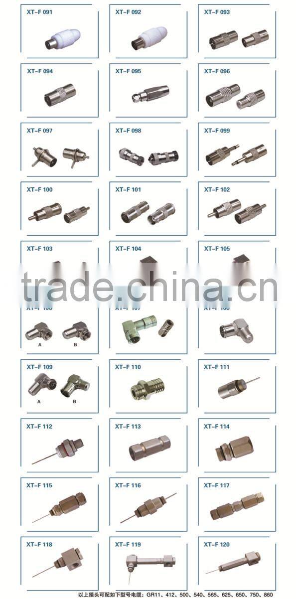 RF adapter FME male to SMA male connector