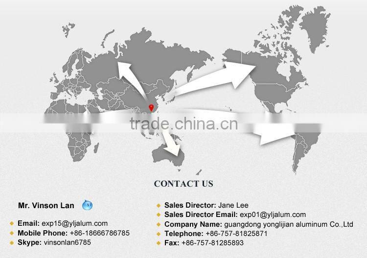 2016 Delicate China aluminum Tube profile can do any surface