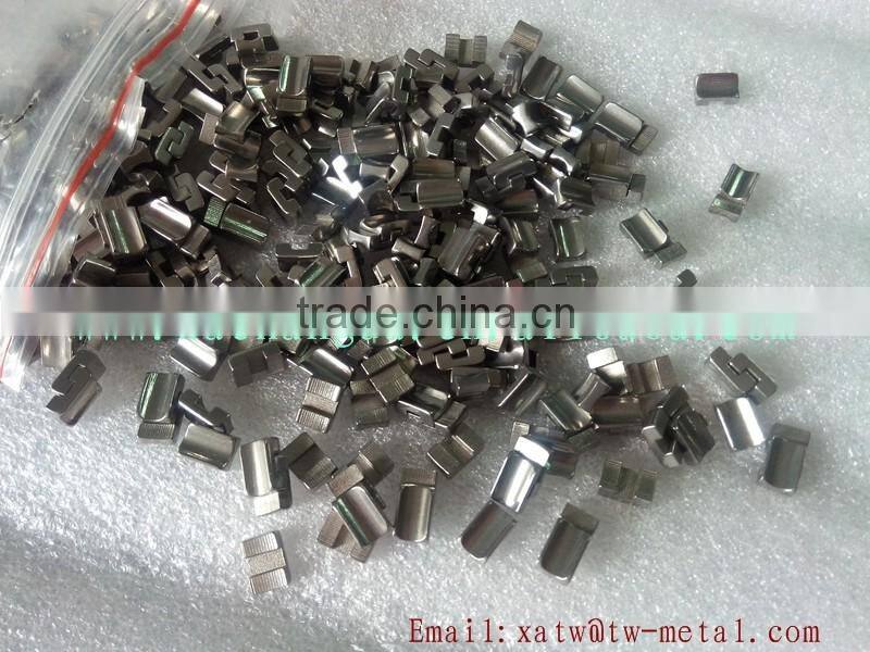 Ti6AL4V titanium bicycle cable stops titanium cable guide stops for bike