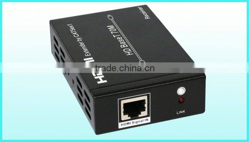 HD BaseT, HDMI Extender over Cat5e/Cat6 70meter, factory price