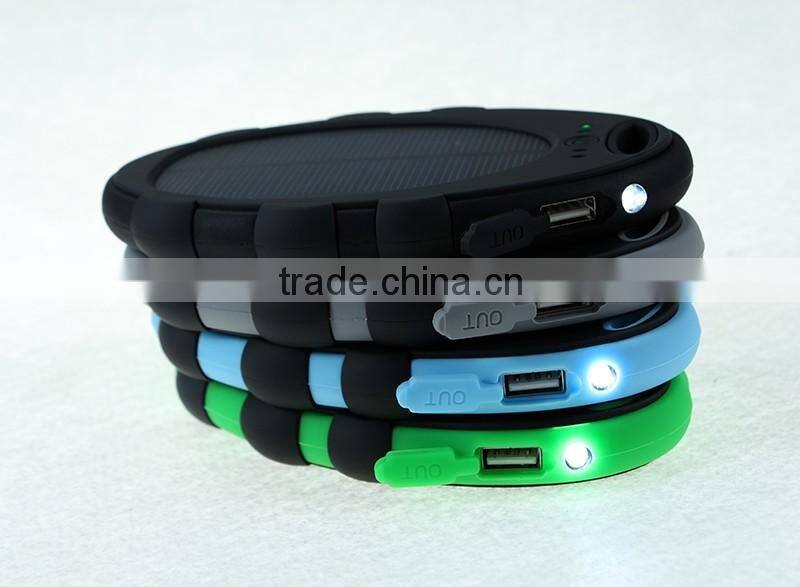 High quality 5000mah solar power bank portable for laptop