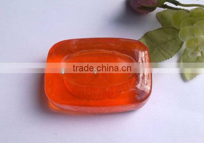 high quality lightening transparent bar soap OEM transparent soap glycerin transparent soap bath soap factory