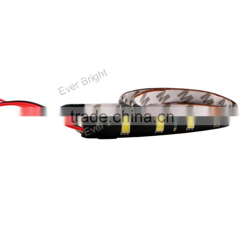 White Red Blue green Side Shine 5050 30SMD 60CM Led Car strip Party Waterproof Flexible Decoration accessoriesChristmas Tree