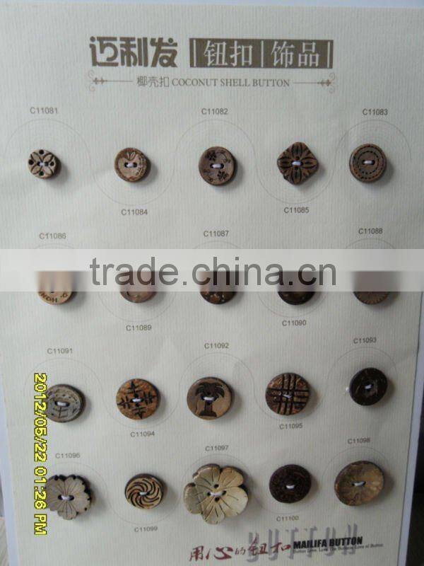 Coconut Shell Buttons