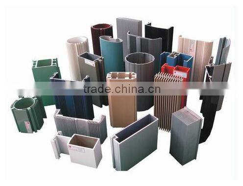 ISO9001 aluminium profiles for glass curtain wall/customized aluminium curtain wall manufacture