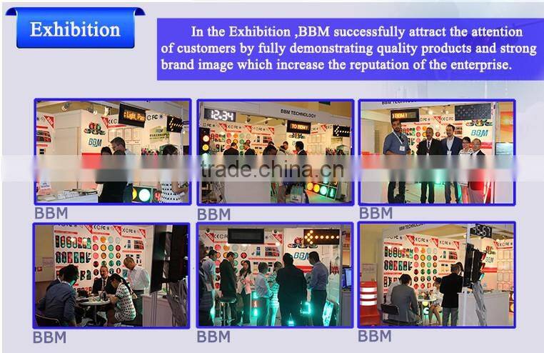 PC material mini led countdown timer for traffic