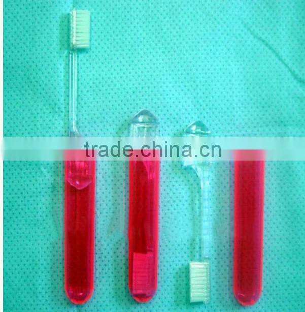cheap hotel disposable transparent folded children toothbrush