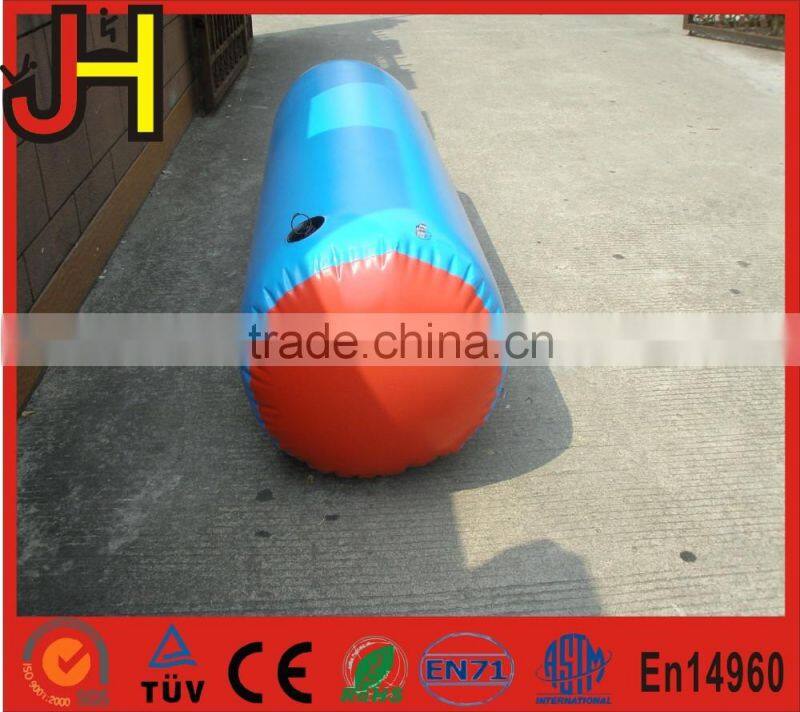 Inflatable sport games inflatable cylinder, 0.9mm PVC inflatable tubes