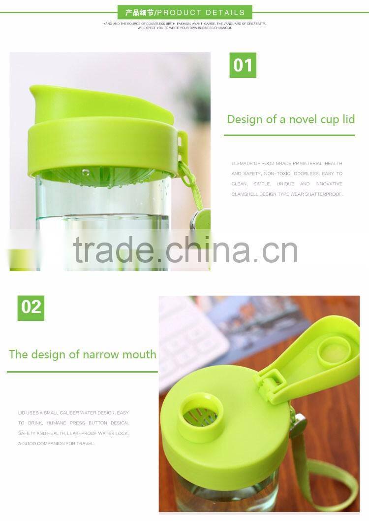 Reusable Readily Plastic Cup with Handle