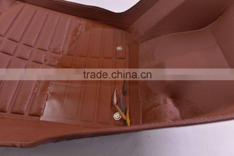 PU leather china supplier 5D car floor mat a variety of colors