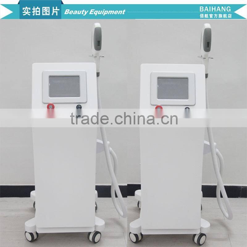 2016 Most professional fast painless laser opt shr hair loss equipment