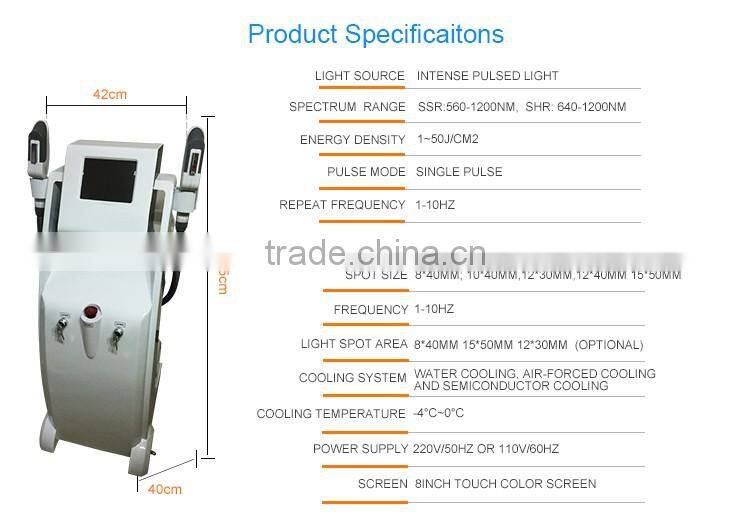 new tensa hair removal technology ipl hair removal machine shr laser