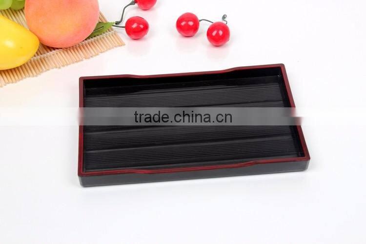 Plastic rectangular non-slip Tray