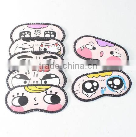 Manufacturers customized cartoon and cut sleeping eye mask/antiglare good results/breathable strong
