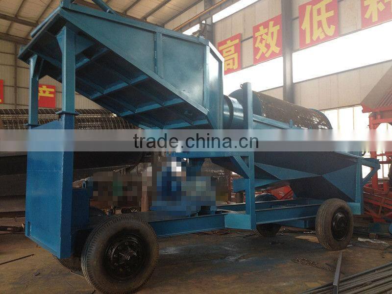 compost tumbler screening machine
