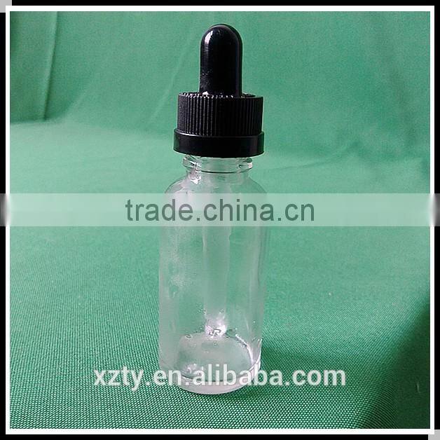 1 Oz Glass Boston Rounds With Child Resistant Dropper Lids for essential oil