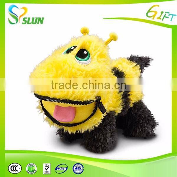 Factory direct sale lovely hot selling plush animal pencil case toys