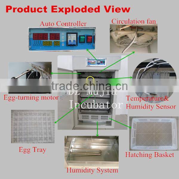 8840pcs PUAIL egg incubator MUJIA automatic incubator for sale