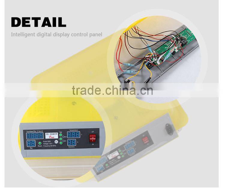 HHD 96% Hatching Rate Cheap and High Quality Chicken Duck Goose Parrot Small Birds Ostrich Egg Incubator Hatching 50 Eggs