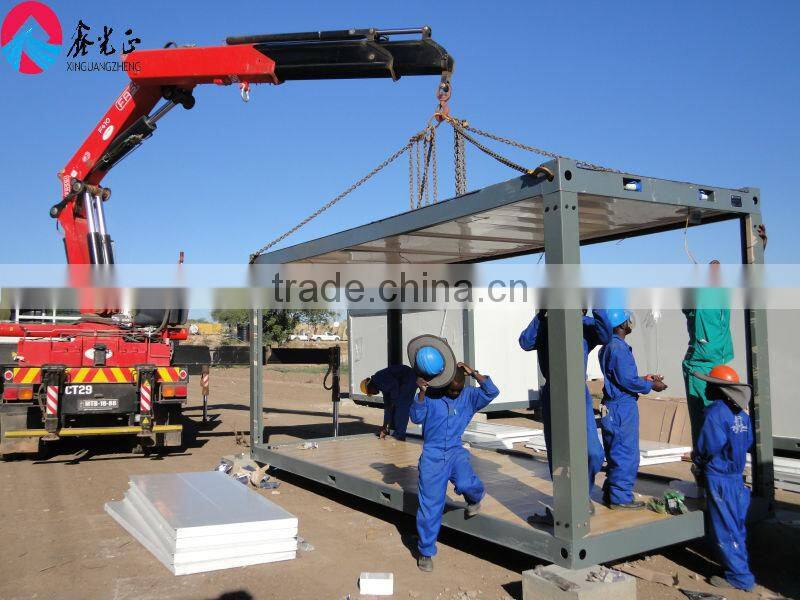 Container house for dormitory