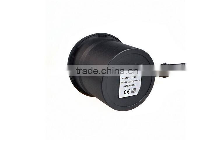 The vehicle-mounted cup shape multi-functional car USB charger
