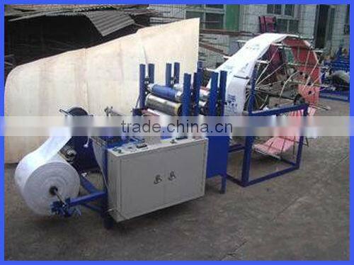 2013 High Quality Cheap Automatic Electric Home Use Plastic Gabage Shopping T-Shirt plastic t-shirt bag making machine