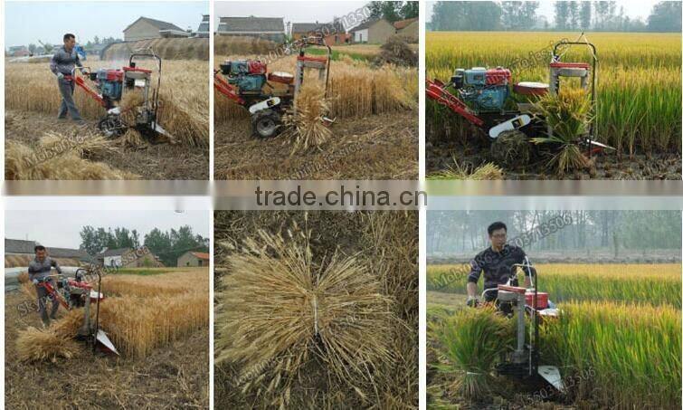 Self-walking Sesame Harvester Rice Wheat Reaper Binder Machine