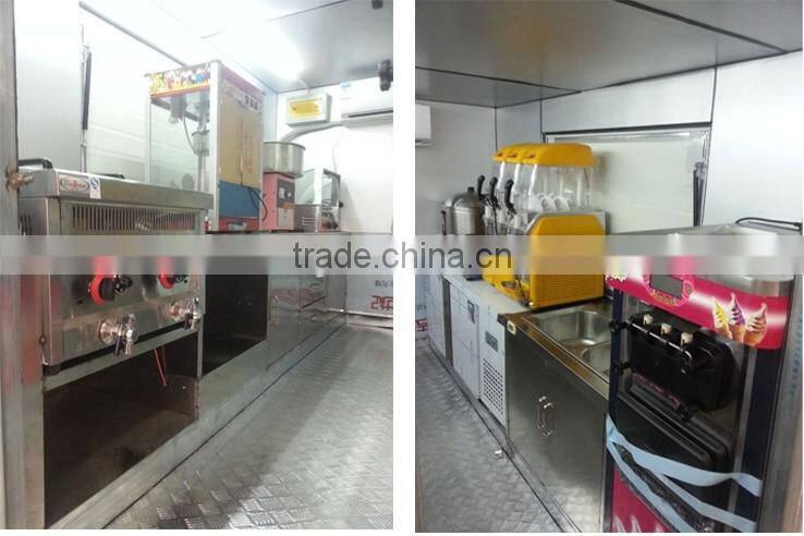 Mobile Towable Food Trailer, food catering trailer/mobile kitchen truck for sale/food service trailer