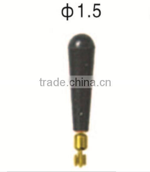Brass fishing head swivel with rubber float seat