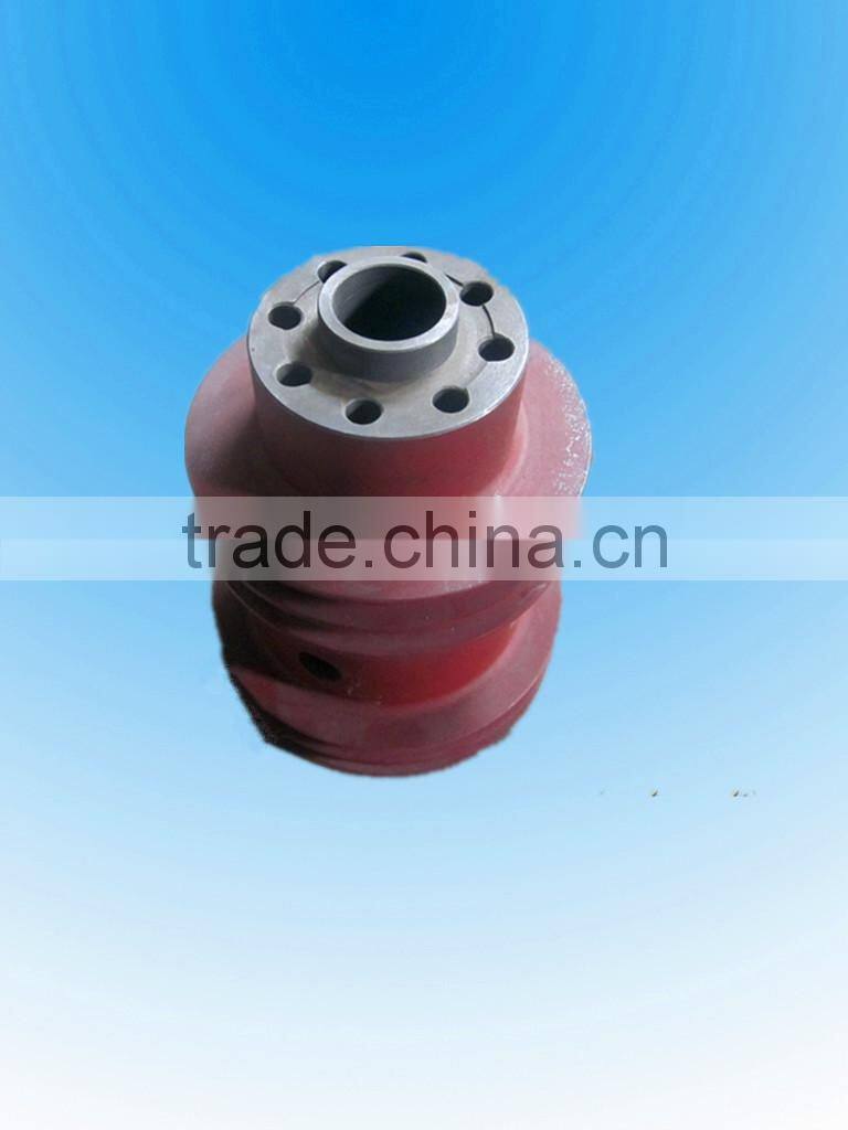 fan driving pulley for WEICHAI engine, weichai engine fan pulley 612600100045, weichai engine parts