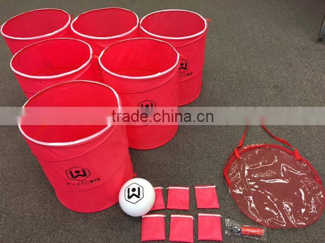 2017big pong bag,sports collector bag,foldable bin