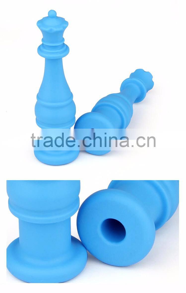 Creative design Autism Chewable Fat Pencil Topper Soft Silicone