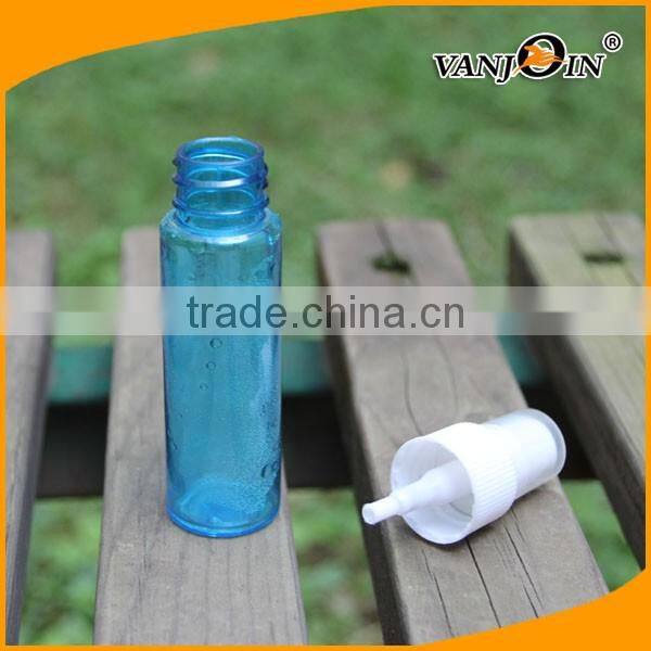 3 oz Clear Round Energy Shot Plastic Bottle PET