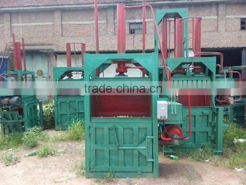 waste paper baler and plastic/ cartoon straw hay packing machine