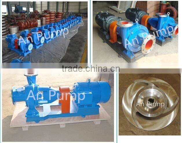 Open Impeller Non Clog Centrifugal Sugar Molasses Syrup Paper Pulp Pump