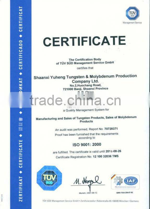 hot sale 99.95% tungsten twisted wire Manufacturer