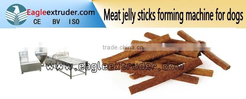 Jinan Eagle DP95 1ton to 1.5tons automatic pet dog food twin screw extruder production line