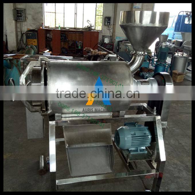 Double channels Mango fruit pulp juice making machine