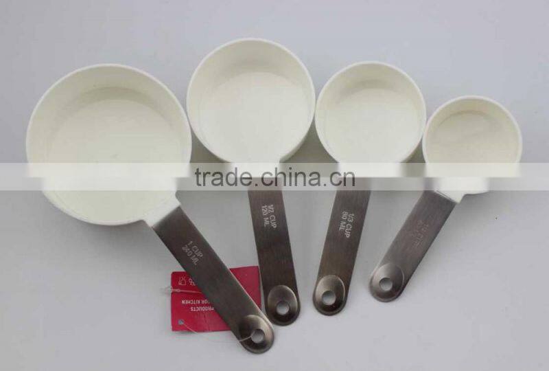 0600048 High quality 9 pcs plastic measuring cup and spoon set,plastic measuring utensils set