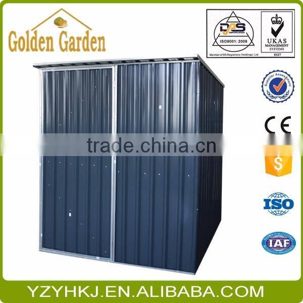 2017 garden house metal storage sheds for sale with waterproof