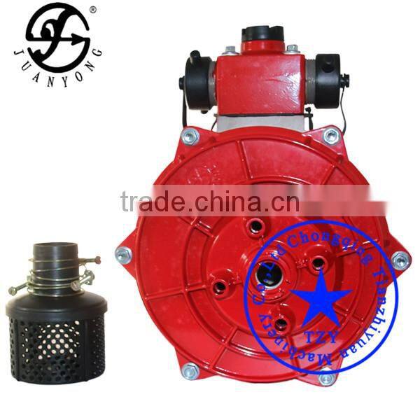 Duoble impeller 2"high pressure fire fighting water pump with aluminum Made in China
