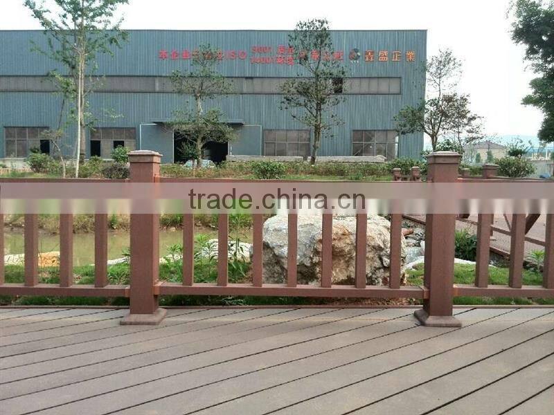 Waterproof high quality Wood Plastic Composite Fence